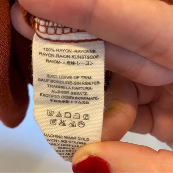 FREE PEOPLE  Asymmetric button Tunic - Picture 9 of 11